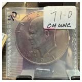 1971-D IKE DOLLAR UNC