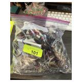 GALLON BAG OF MIXED JEWELRY