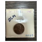 1944-D WHEAT PENNY CENT HIGH GRADE