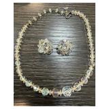 AUSTRIAN CRYSTAL NECKLACE & EARRINGS