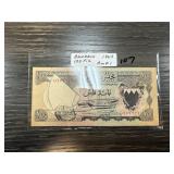 BAHRAIN 1964 100 FILS CURRENCY NOTE