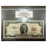 1953-A $2 RED SEAL CURRENCY NOTE