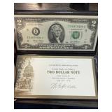 $2 1976 BICENTENNIAL UNC CURRENCY NOTE
