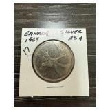 1965 CANADA SILVER QUARTER