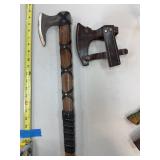 TOMAHAWK BATTLE AXE W SHEATH