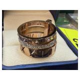 TIFFANY ESQUE STACKED RING