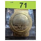 VINTAGE 1967 PLAYER CASINO GAMING TOKEN MONEY CLI