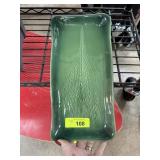 KAY WAYNE PINE NEEDLE MAJOLICA POTTERY PLATE