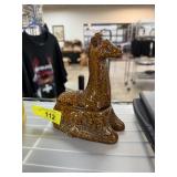 VTG GIRAFFE CERAMIC LIDDED BOX