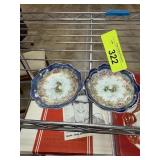 2PC ANTIQUE RS PRUSSIA BUTTER PATS