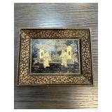 CHINESE LACQUER SMALL DISH