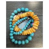 CHINESE BEADED BRACELET / NECKLACE
