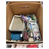 BOX OF MIXED BASEBALL CARDS