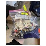 GALLON BAG OF MIXED JEWELRY
