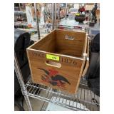 BUDWEISER ANNHEUSER BUSCH WOOD BOX / CRATE