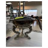 GODINGER SILVERPLATE BASE & OTHER CHAFFER