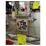 CHINESE LIDDED CLOISONNE SQUARE BOX