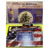 WWII AMERICAN HERITAGE COIN SET