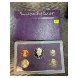 1987 PROOF COIN SET