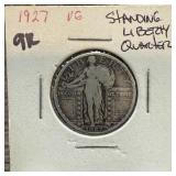 1927 STANDING LIBERTY SILVER QUARTER