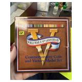 WWII 50TH ANN HALF DOLLAR / VICTORY MEDAL SET