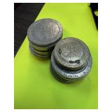 LOT OF 10 MIXED GAMING TOKENS