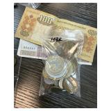 BAG OF MIXED FOREIGN & TOKENS