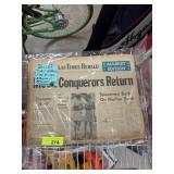 DALLAS TIMES HERALD NEWSPAPER APOLLO 11 RETURNS