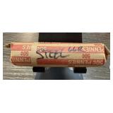 ROLL OF STEEL WHEAT PENNIES CENTS