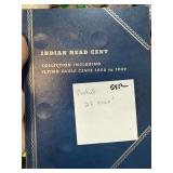 INDIAN HEAD PENNY CENT ALBUM 23 COINS