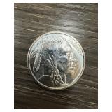 1 OZ SILVER BULLION BUFFALO ROUND