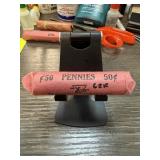 WHEAT PENNIES CENTS ROLL