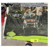 PORTABLE STAINLES STEEL BBQ GRILL