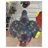 ANTIQUE CLOISONNE DOUBLE GOURD WALL VASE