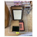 ELFA BIN OF PHOTO FRAMES