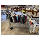 CONTENTS OF SHELF LARGE LOT OF BOOKS