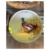 LG T&V ANTIQUE PORCELAIN HD PAINTED LIMOGES TRAY