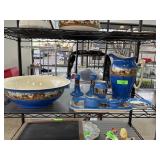 LARGE LOT OF ANTIQUE DICKENS WARE CHINA