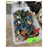 LARGE BIN TOY SOLDIERS / LEGO MINI FIGURE +