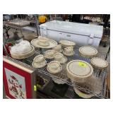 LARGE LOT OF LENOX CHINA PINEHURST PATTERN