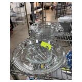 LOT OF MIXED PYREX & ANCHOR HOCKING PIE PLATES +