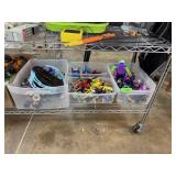 CONTENTS BOTTOM SHELF DC TOYS & MORE