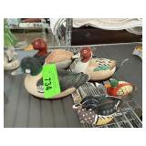 LOT OF DUCK FIGURINES