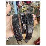 DAVID YURMAN BELT TEJU LIZARD