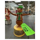 VINTAGE YOGI BEAR PUSH PUPPET TOY