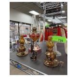 LOT OF VINTAGE LAMPS