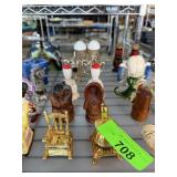 QTY 5 PAIRS VINTAGE SALT PEPPER SHAKERS