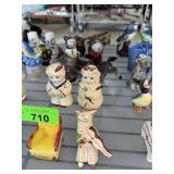 QTY 5 PAIRS VINTAGE SALT PEPPER SHAKERS SHAWNEE+