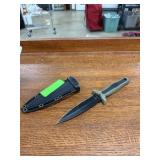 M&P SMITH & WESSON FIXED BLADE KNIFE W SHEATH