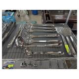 LARGE LOT ALL-CLAD SERVING UTENSILS